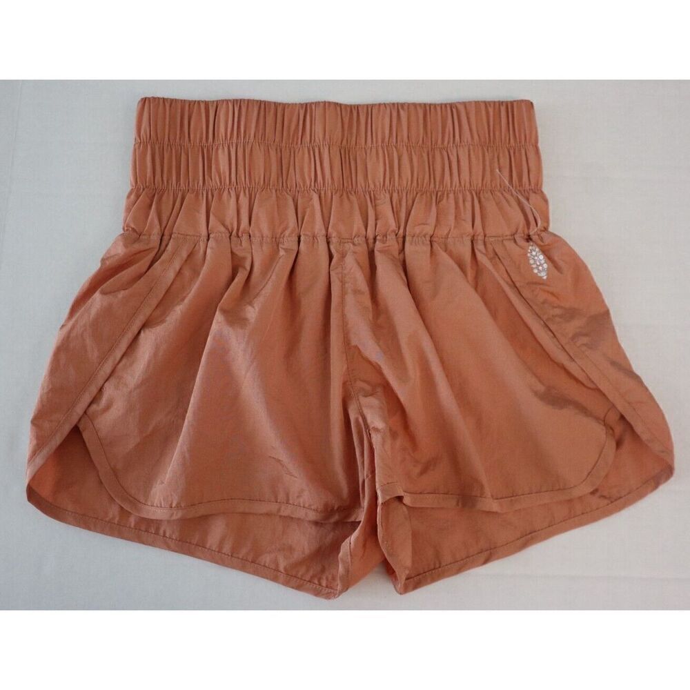 Free People Movement OB1128291 Women's Sz S Brushed Apricot The Way Home Shorts